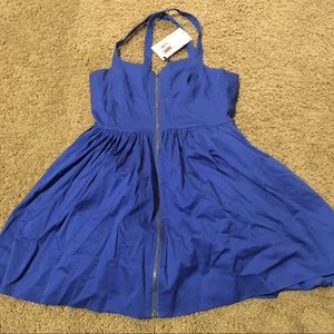BB Dakota skater zip up dress